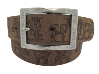 Ledergurt Branding Ziege 35+40mm (11070/72)